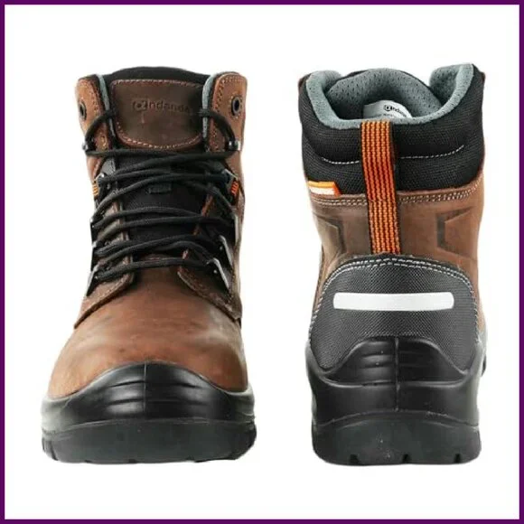 High Top Waterproof Safety Boots Slip Resistant Work Boots Size 7 10 6.5